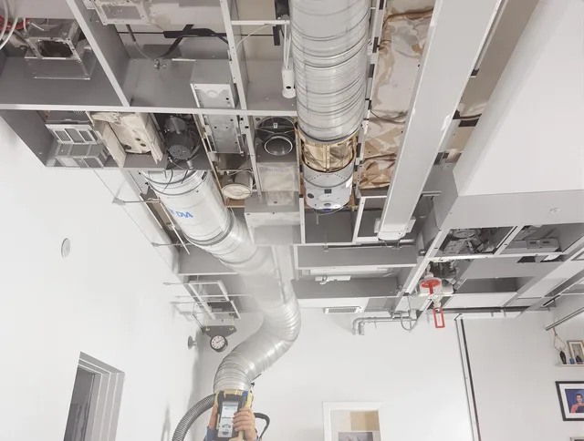 Professional air duct cleaning service by Warren Air Duct Cleaning in Warren
