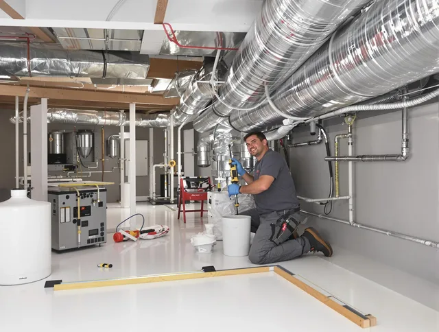 Professional duct sealing service by Warren Air Duct Cleaning in Warren